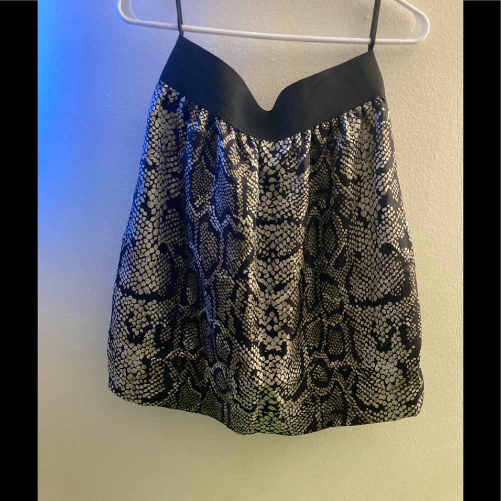 Leopard skirt Size 8